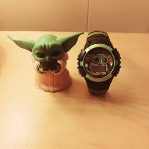 Star Wars Green and Black Kids Watch